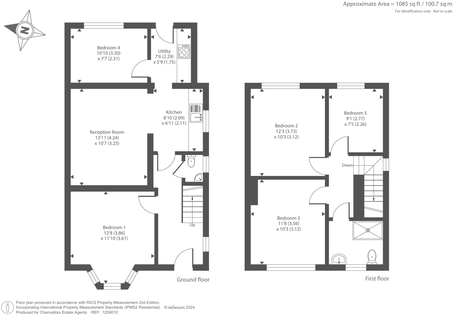 Headington, Oxford, OX3 floorplan