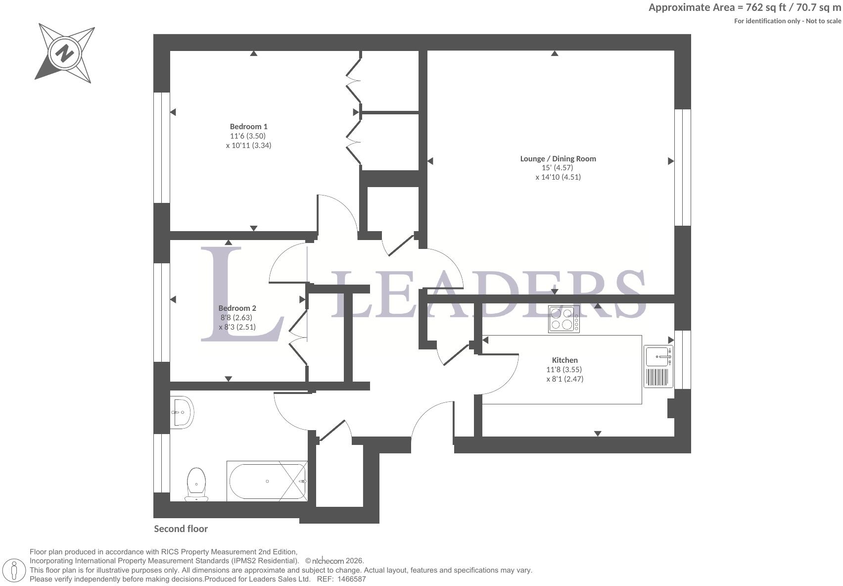 Wilderness Court, Wilderness Road, Guildford floorplan
