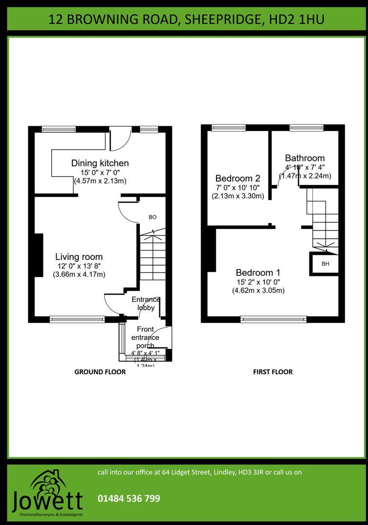 Browning Road, Huddersfield floorplan