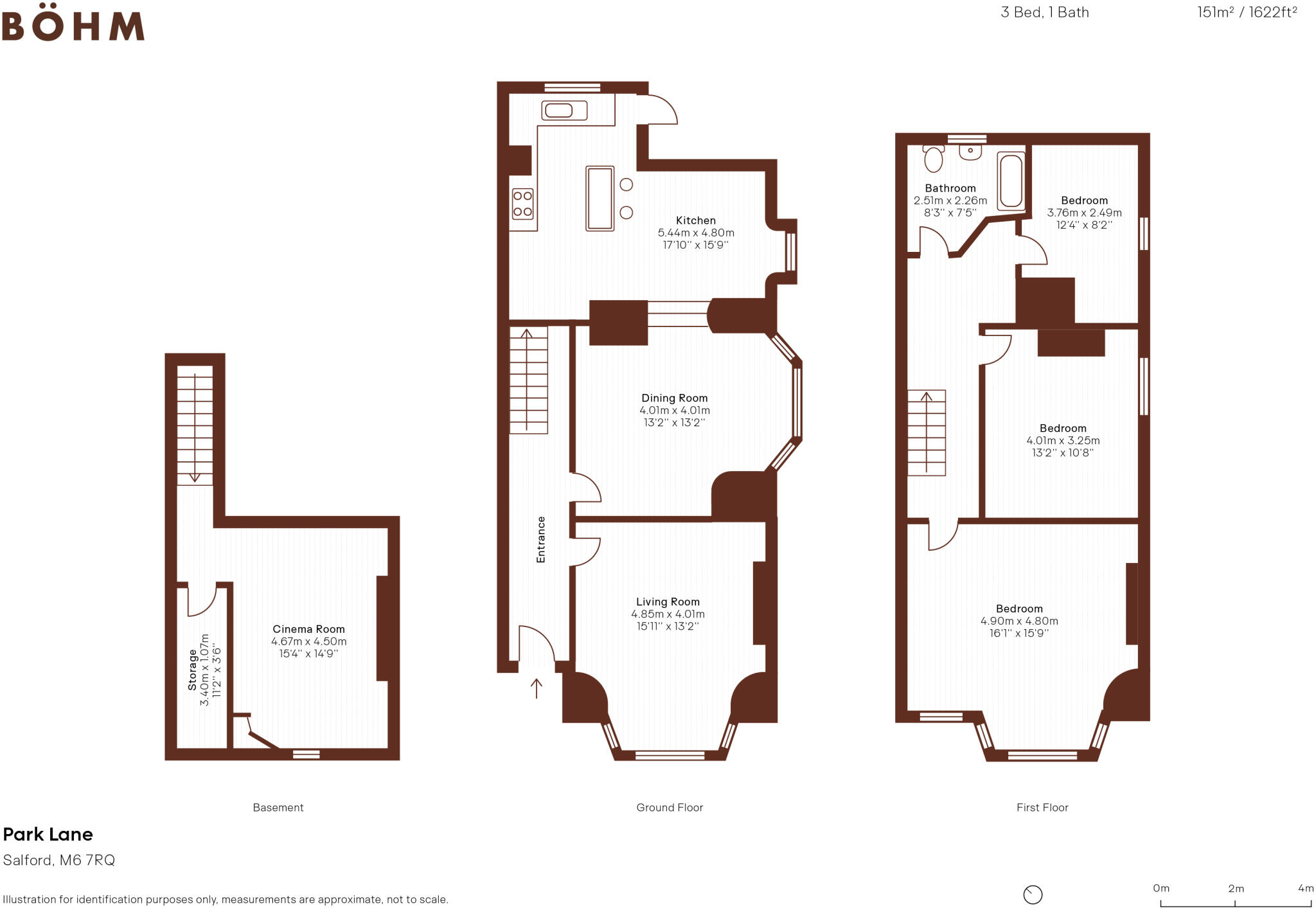Park Lane, Claremont, Salford floorplan