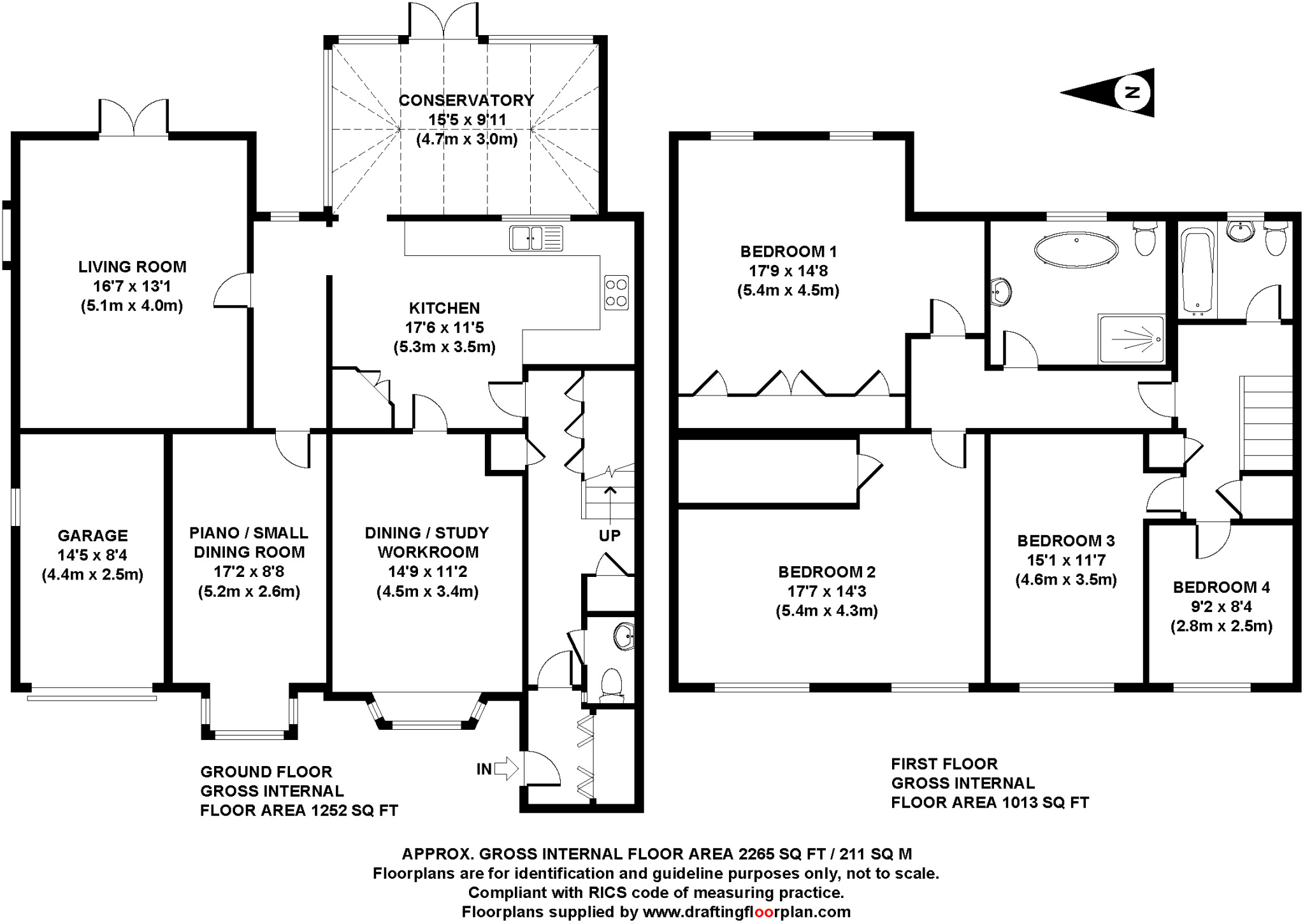 Lancaster Close, Hungerford floorplan