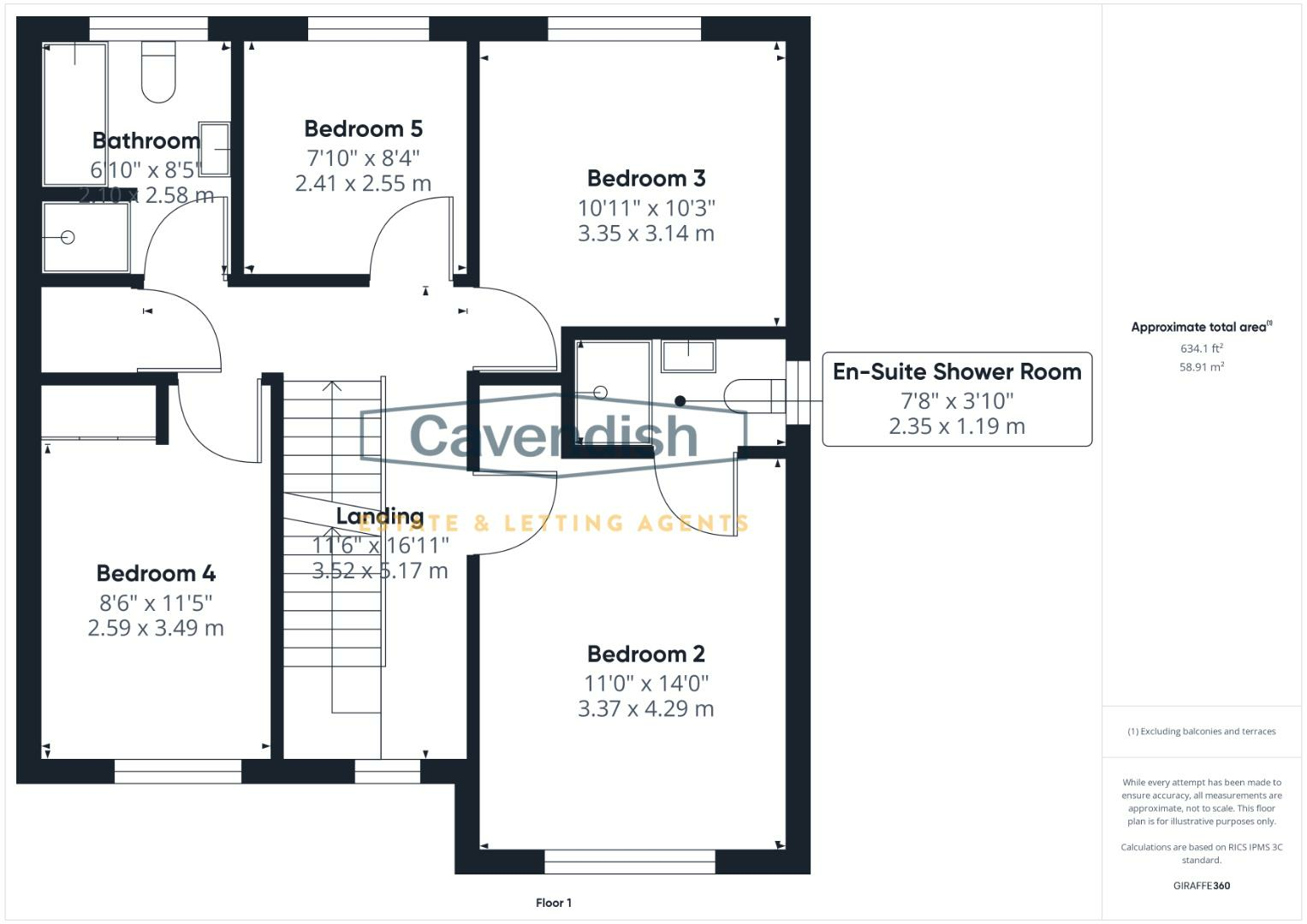 14 Greenhill Avenue floorplan