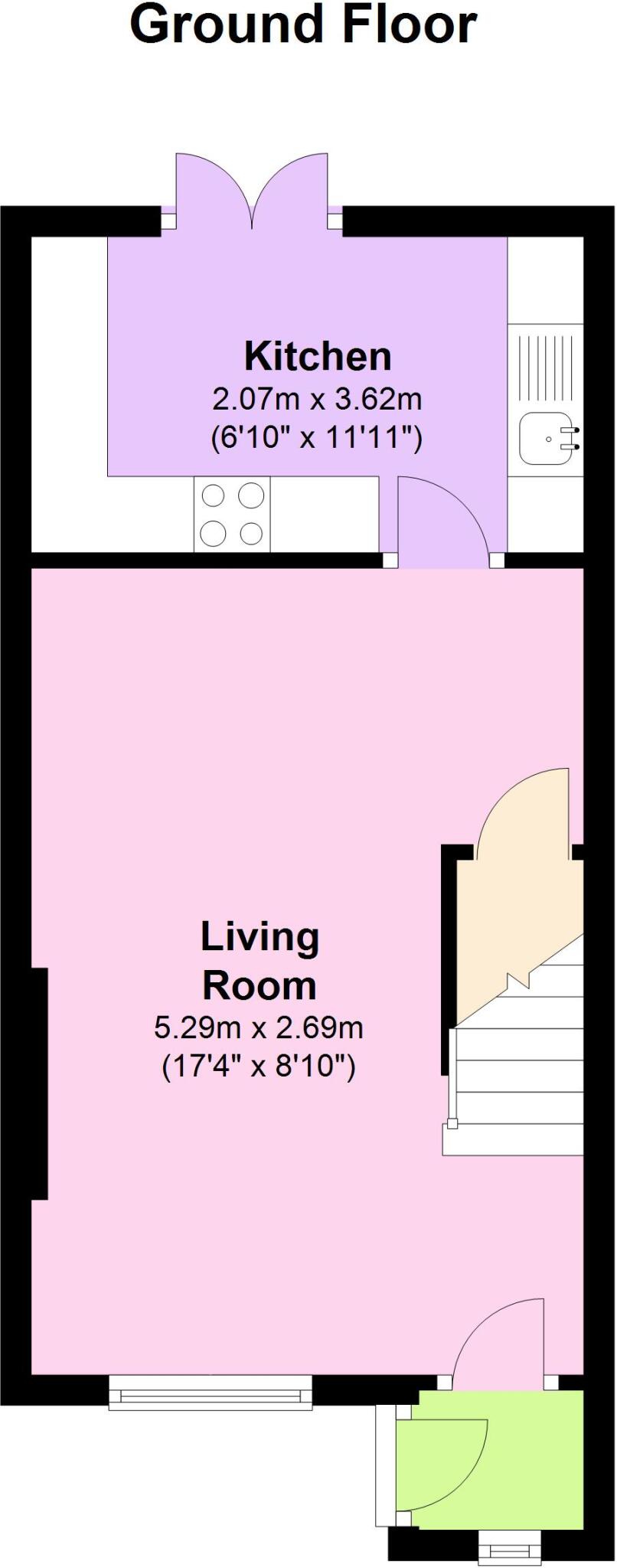 Foxglove Gardens, Grimsby, Lincolnshire, DN34 floorplan