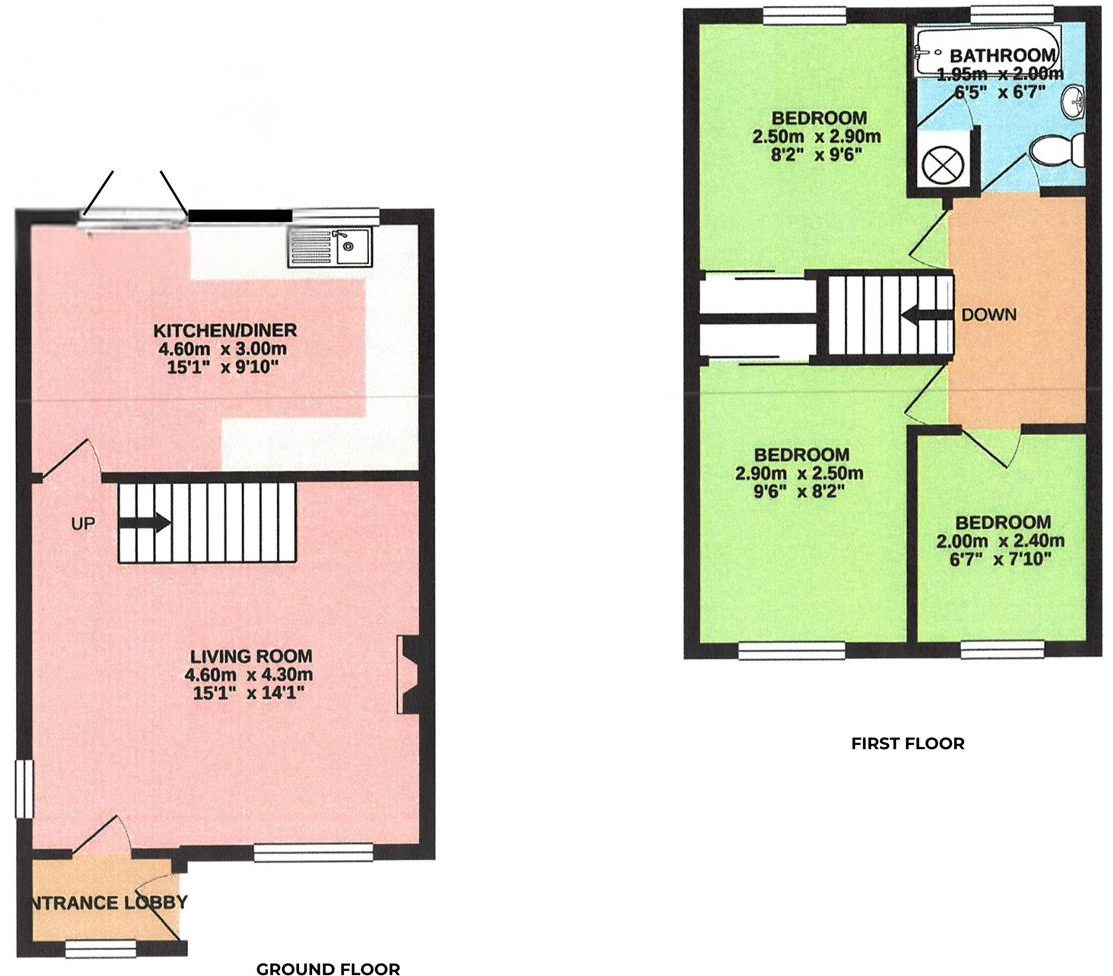 Flatford Close, Stowmarket floorplan