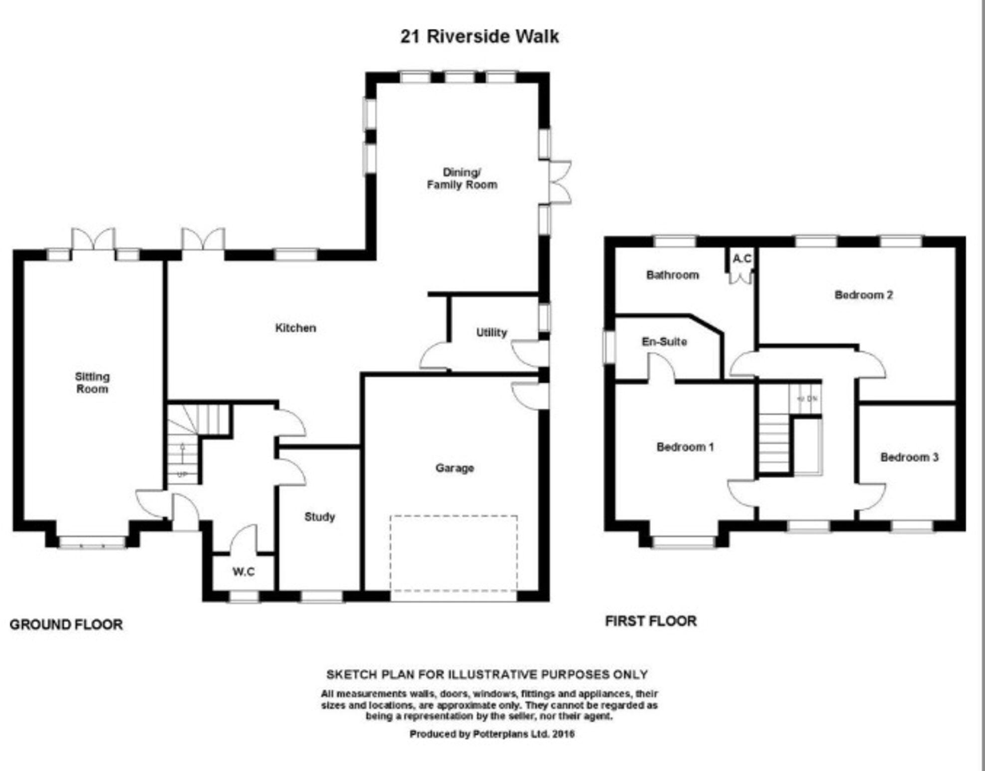 Riverside Walk, Bottesford, NG13 floorplan