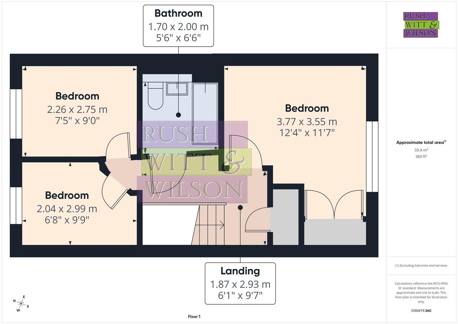 Elphinstone Road, Hastings floorplan