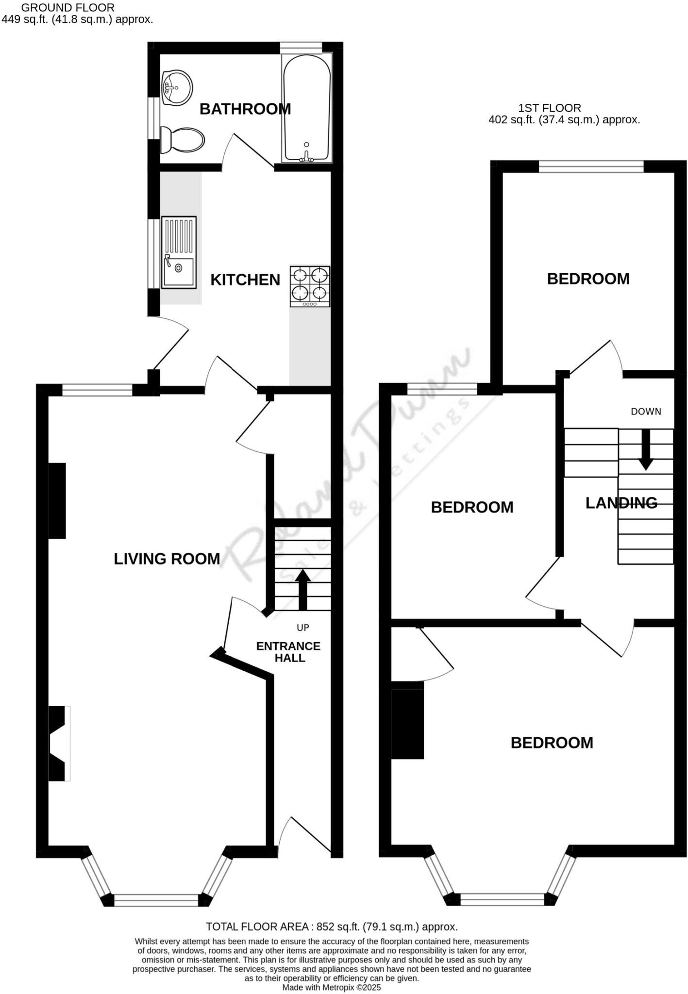 Sackville Road, Hailsham floorplan