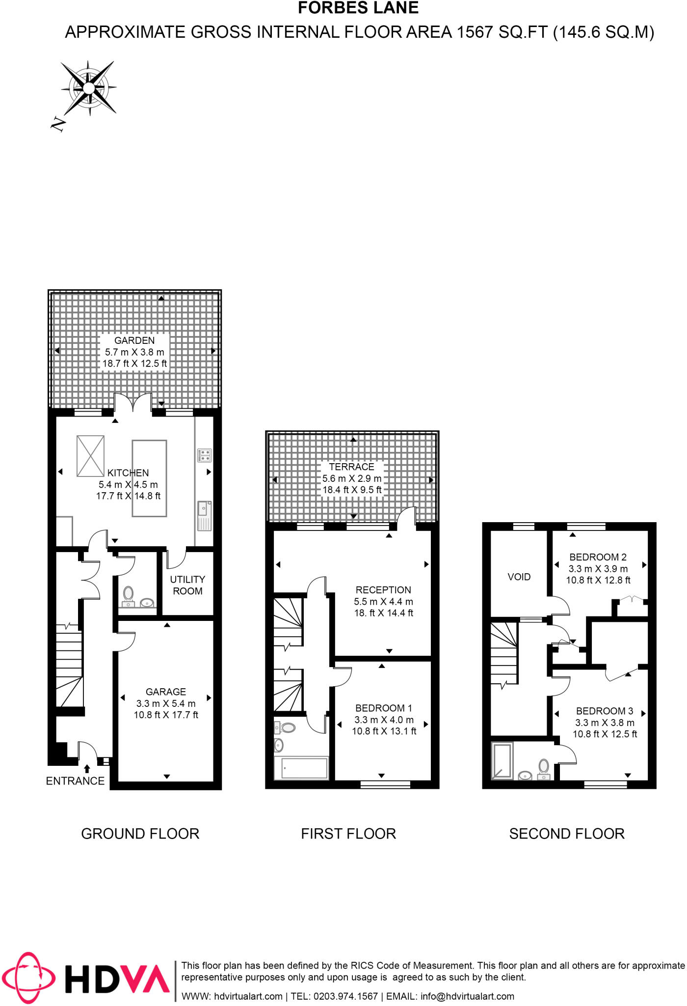 Forbes Lane, London, E20 floorplan
