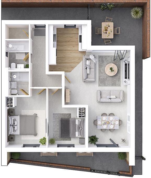 Abby Court, Whitley Bay floorplan