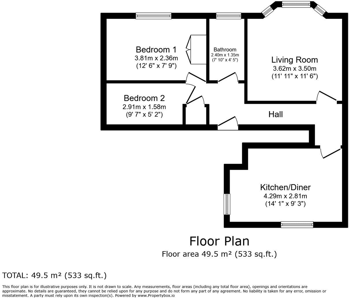 South Road, Faversham, Kent, ME13 floorplan