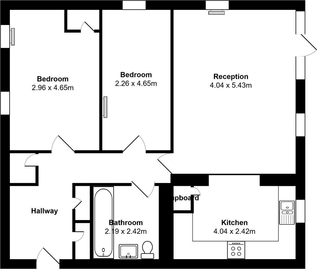 Blacksmith Close, Aldershot, Surrey floorplan