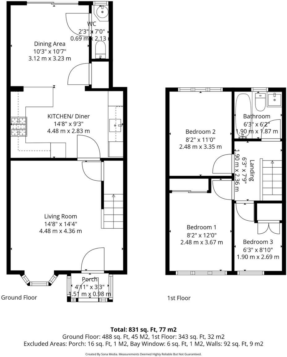 York Street, Radcliffe, Manchester, M26 2GL floorplan