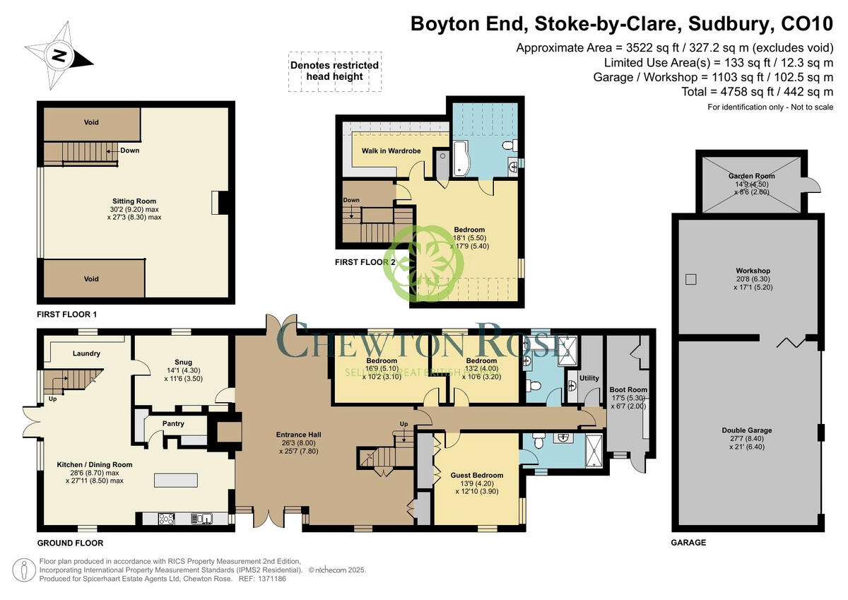 Boyton End, Suffolk floorplan