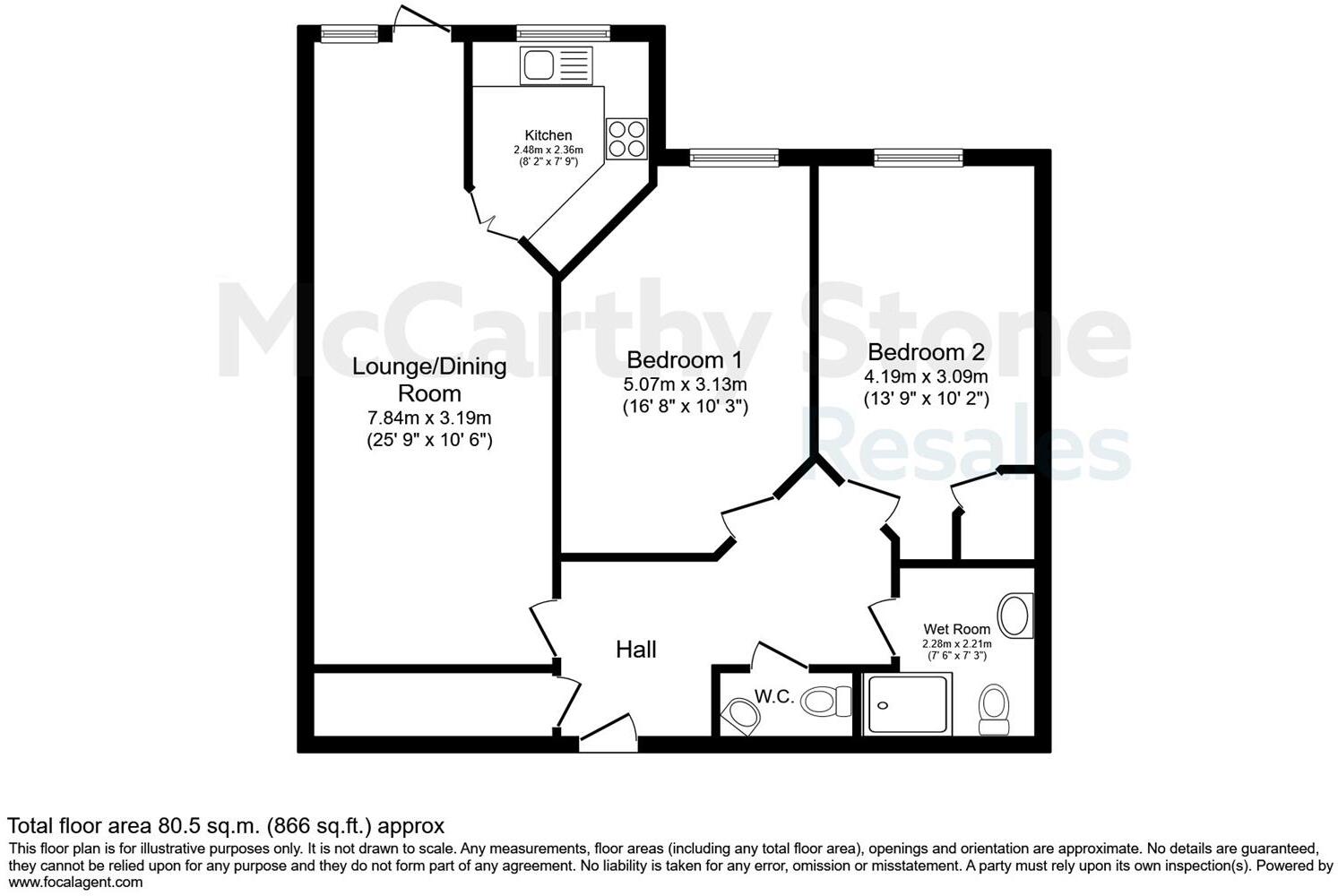 Park House, Old Park Road, Hitchin floorplan