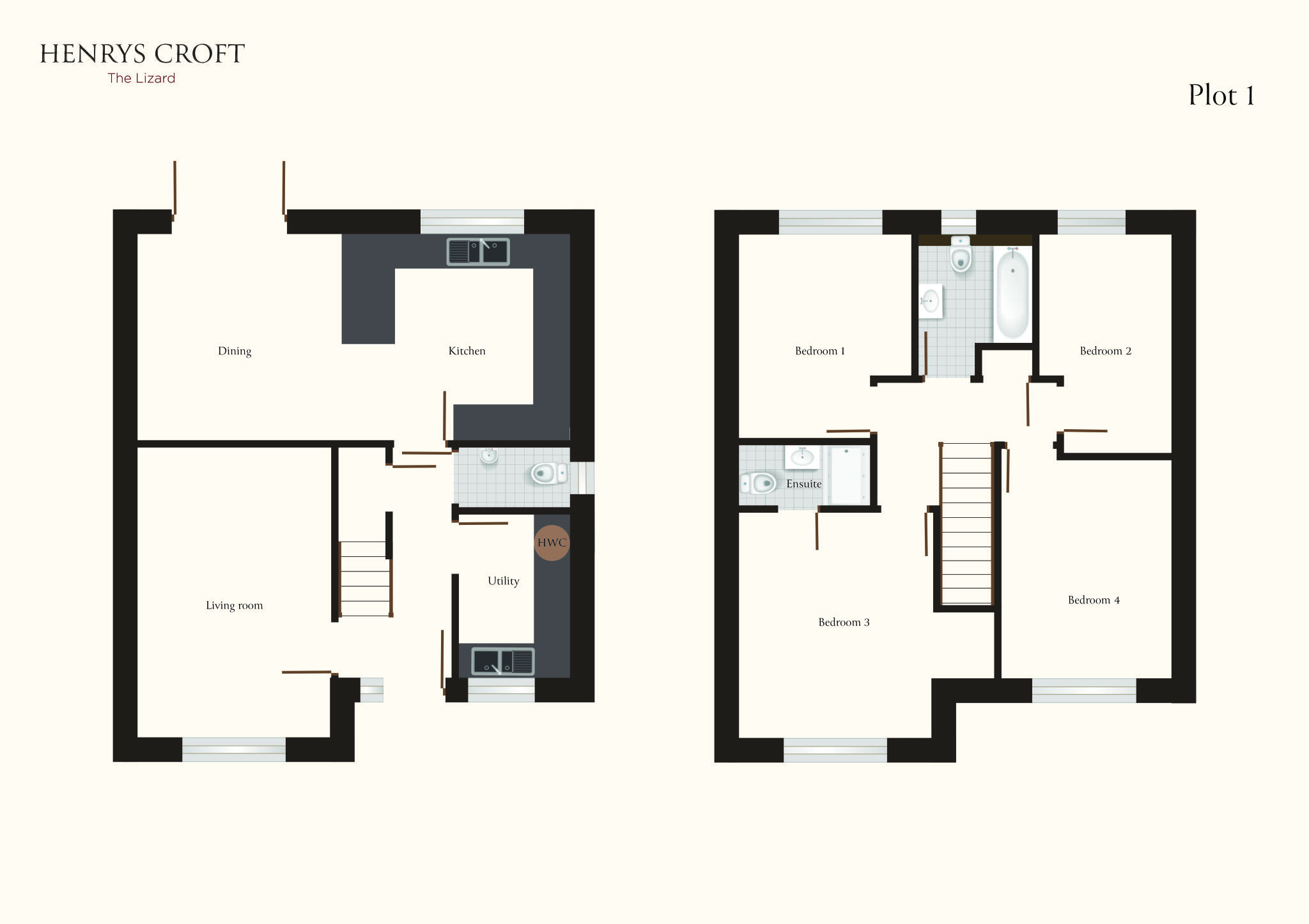 Henrys Croft, The Lizard, Helston, Cornwall floorplan
