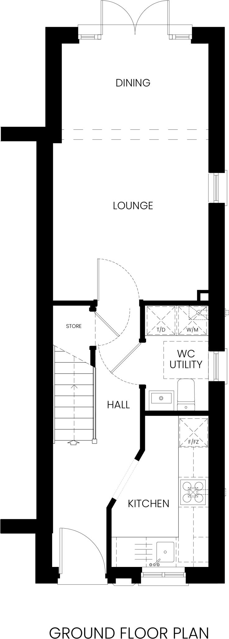 Castleton Road, Middleleaze, Swindon, Wiltshire, SN5 floorplan