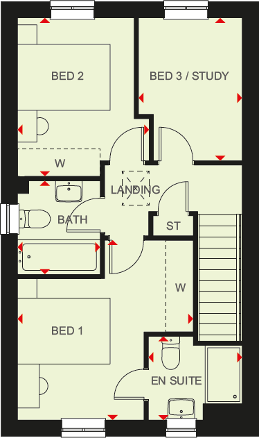Elsea Park, 
Len Pick Way, 
Bourne, 
Lincolnshire, 
PE10 2AQ floorplan