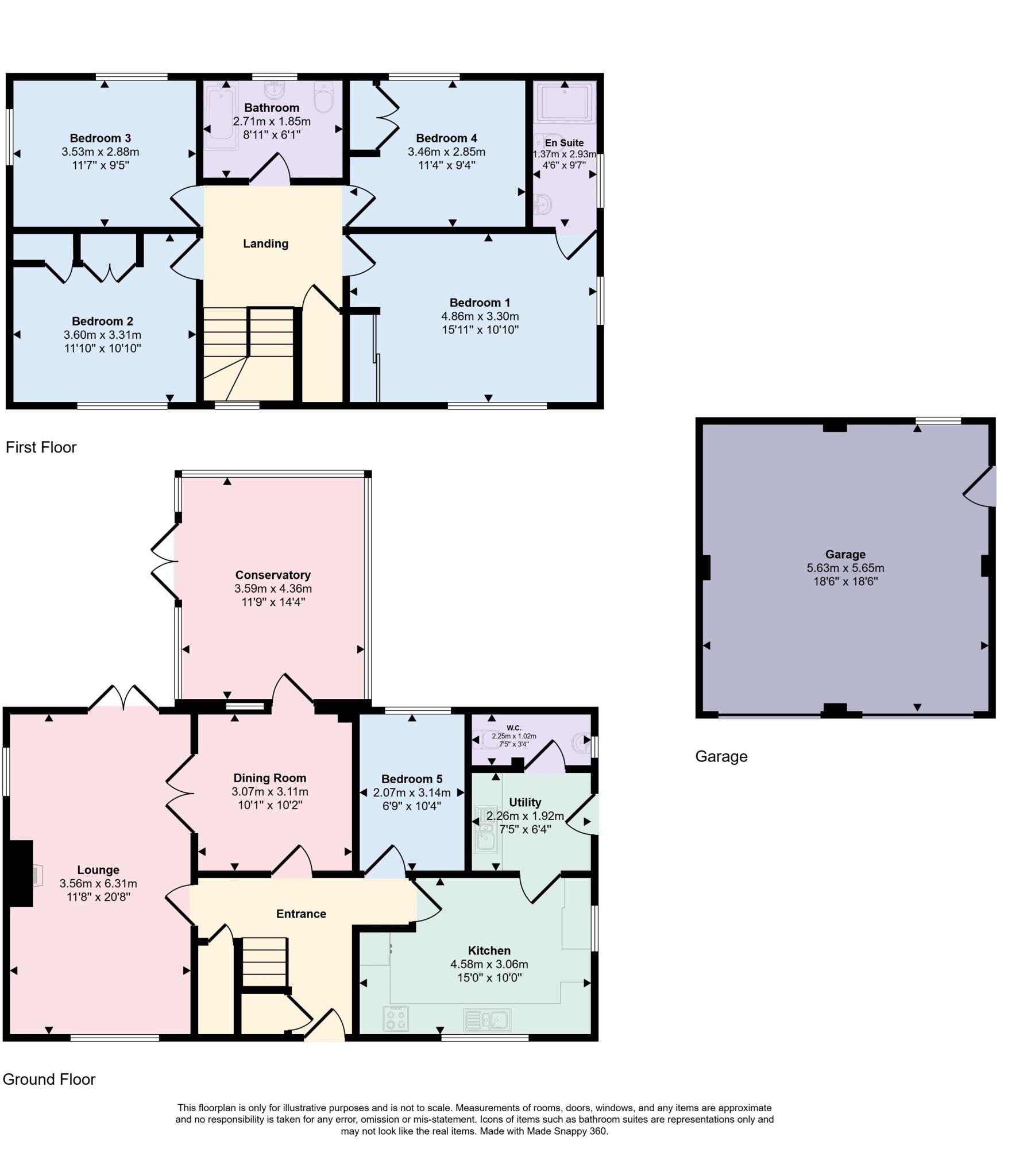 Chideock floorplan