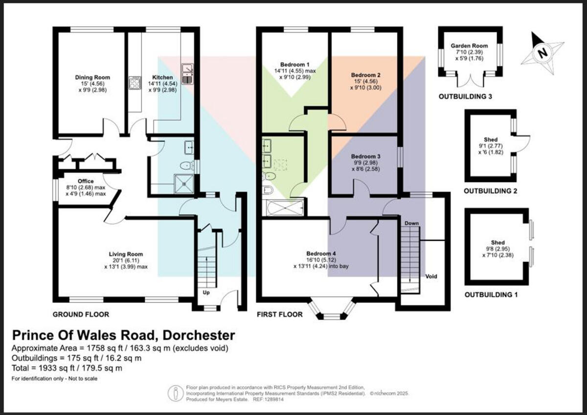 Prince Of Wales Road, Dorchester, DT1 1 floorplan