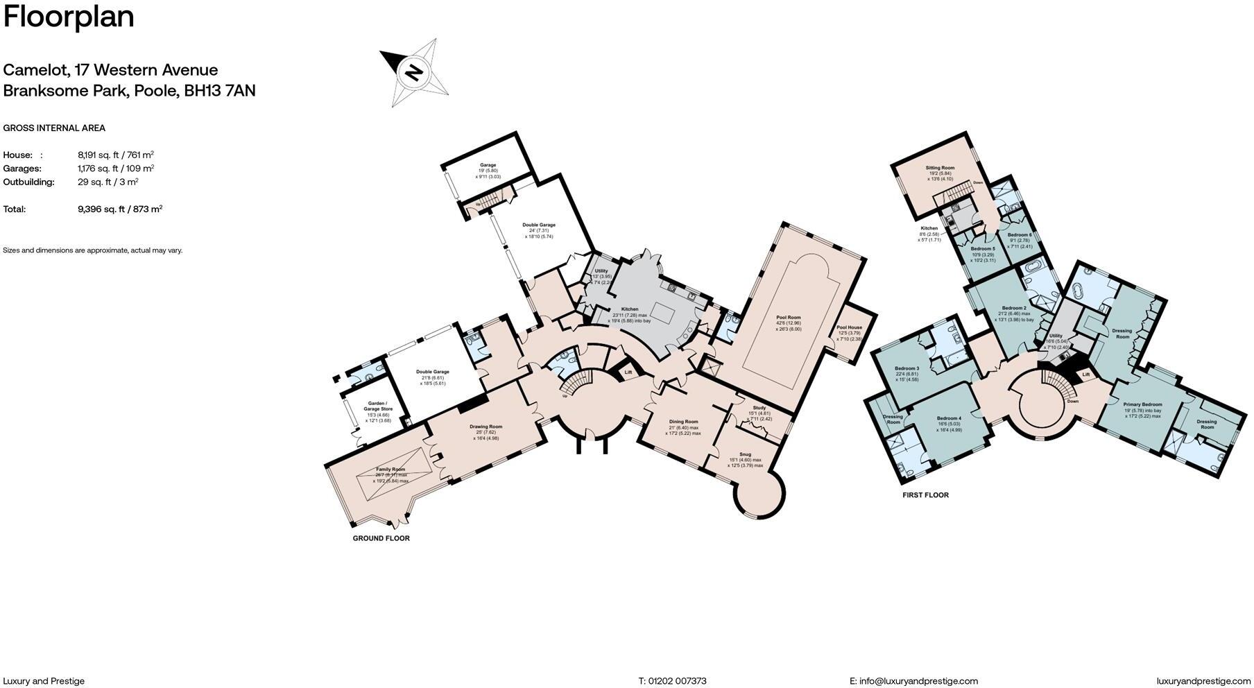 Western Avenue, Branksome Park floorplan