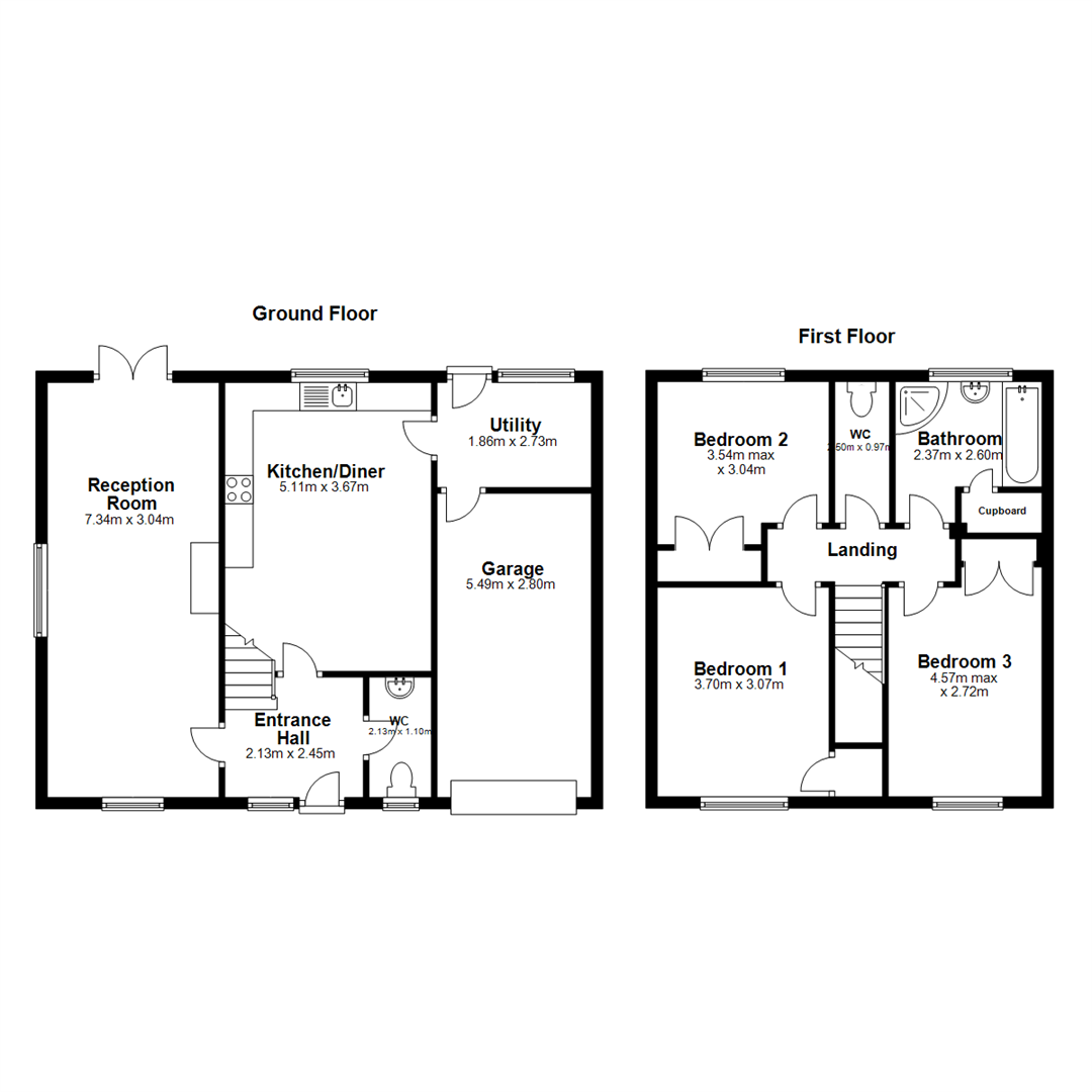 Chauntry Road, Alford floorplan