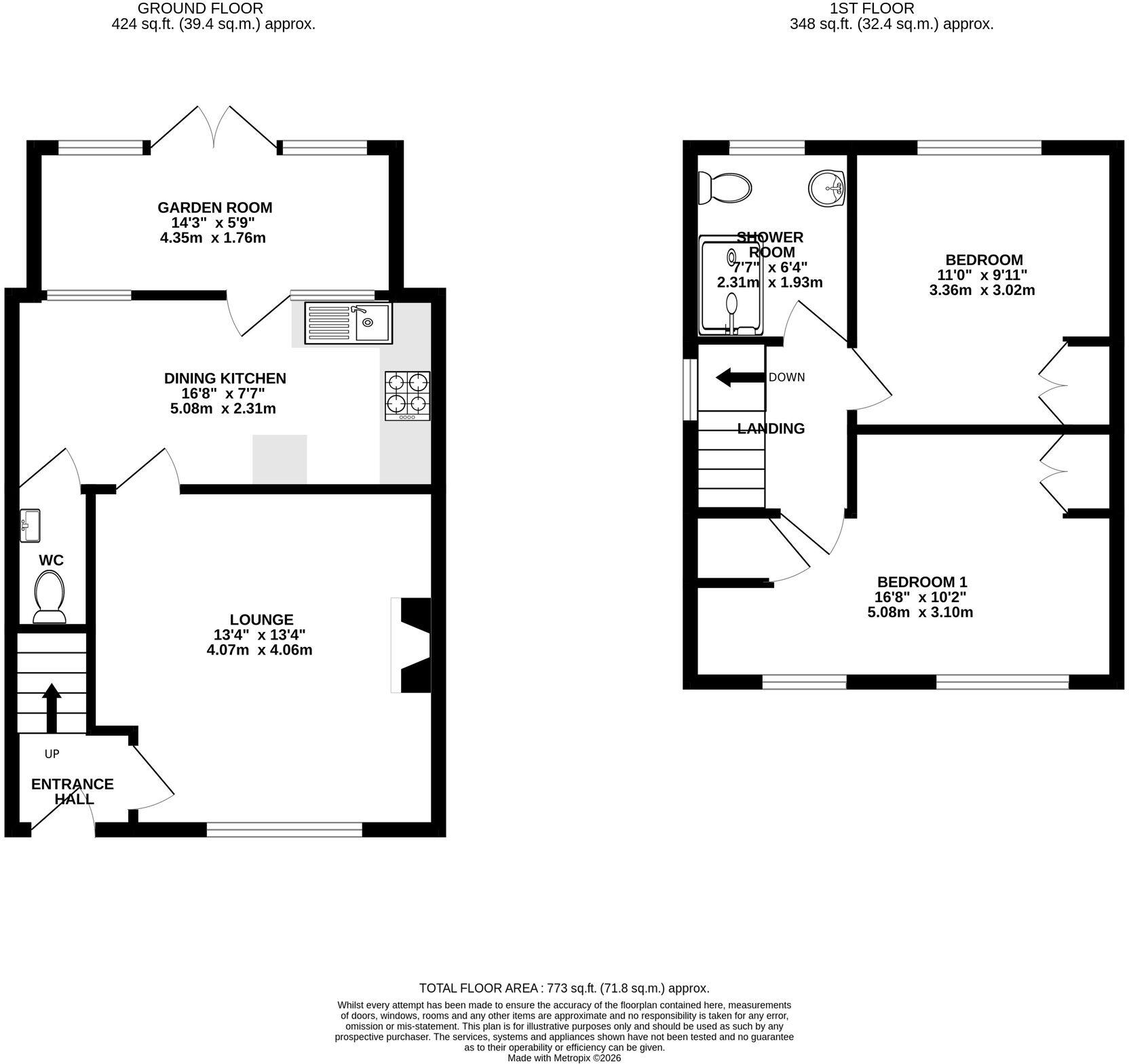 Dixon Drive, Chelford, SK11 floorplan