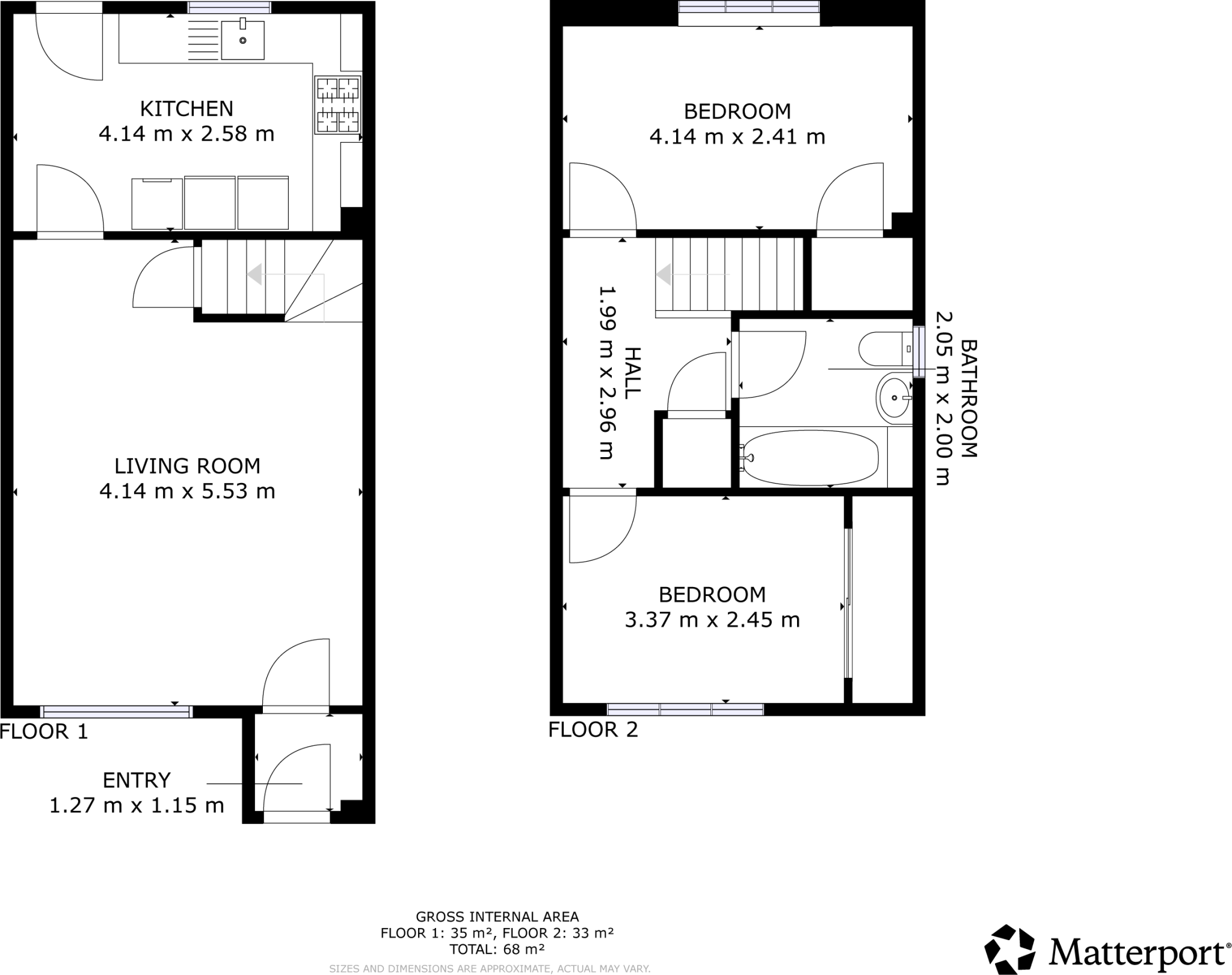 Croftspar Grove, Glasgow floorplan