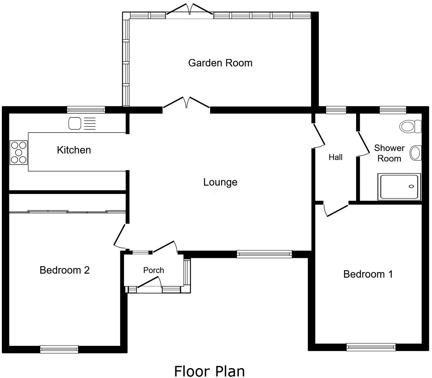 Saxon Way, Bourne floorplan
