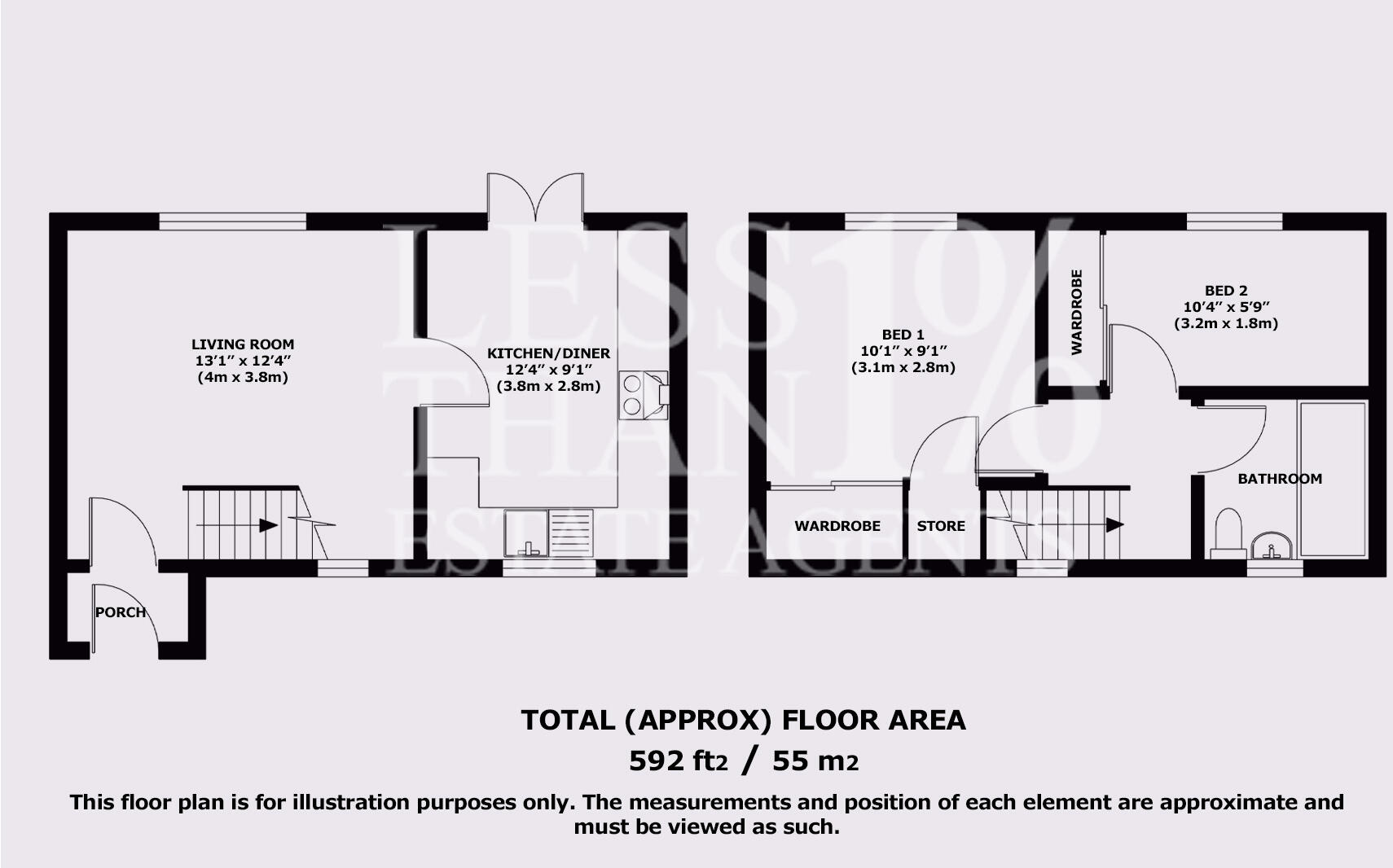 Melchester Close - NN4 floorplan