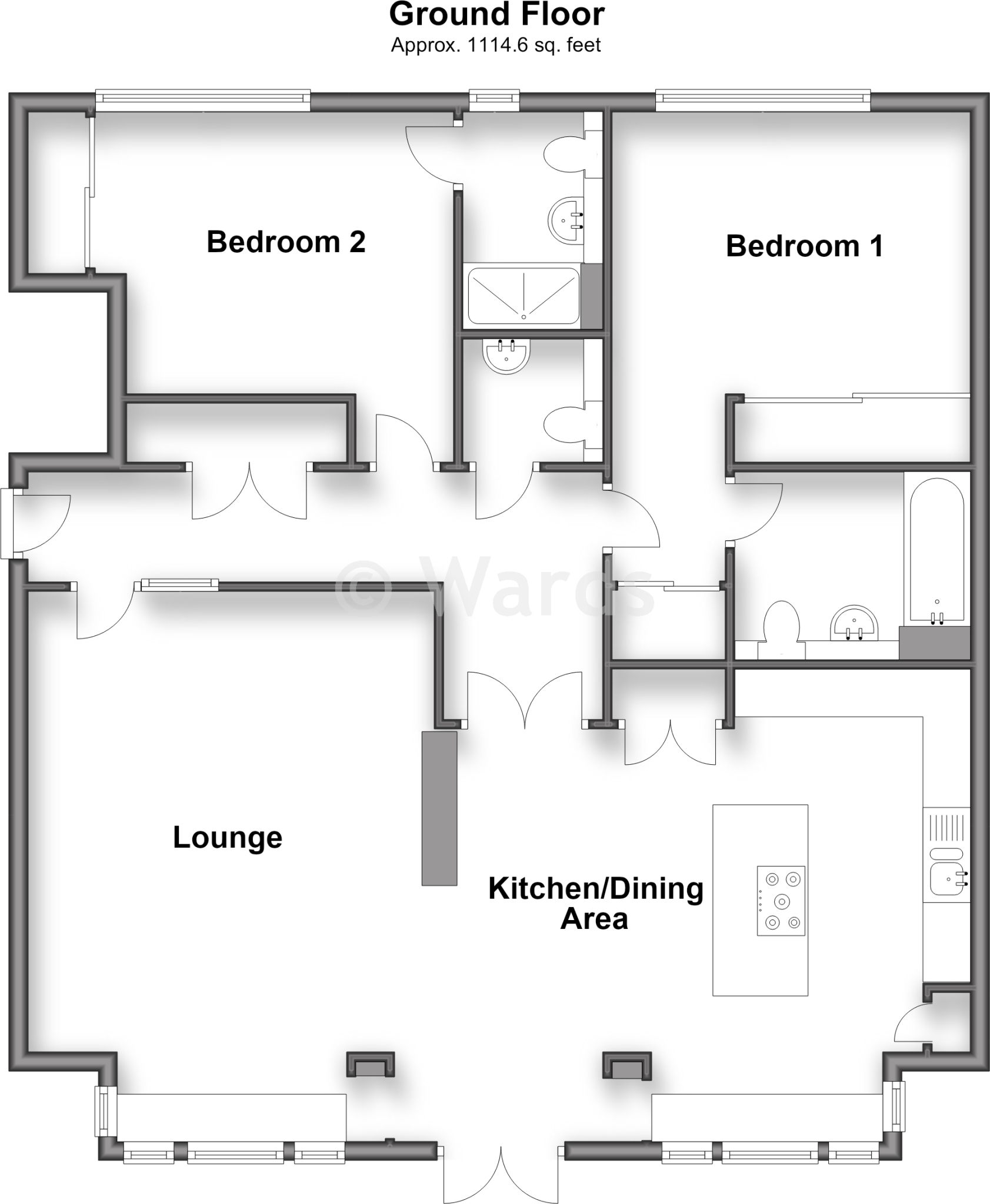 Shoesmith Lane, Kings Hill, West Malling, Kent floorplan