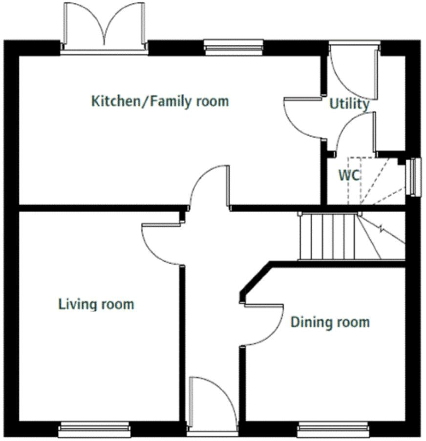 3 Lilac Grove, Penrith, CA11 floorplan