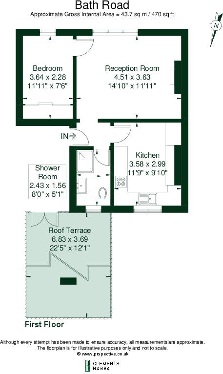Bath Road, Chiswick floorplan