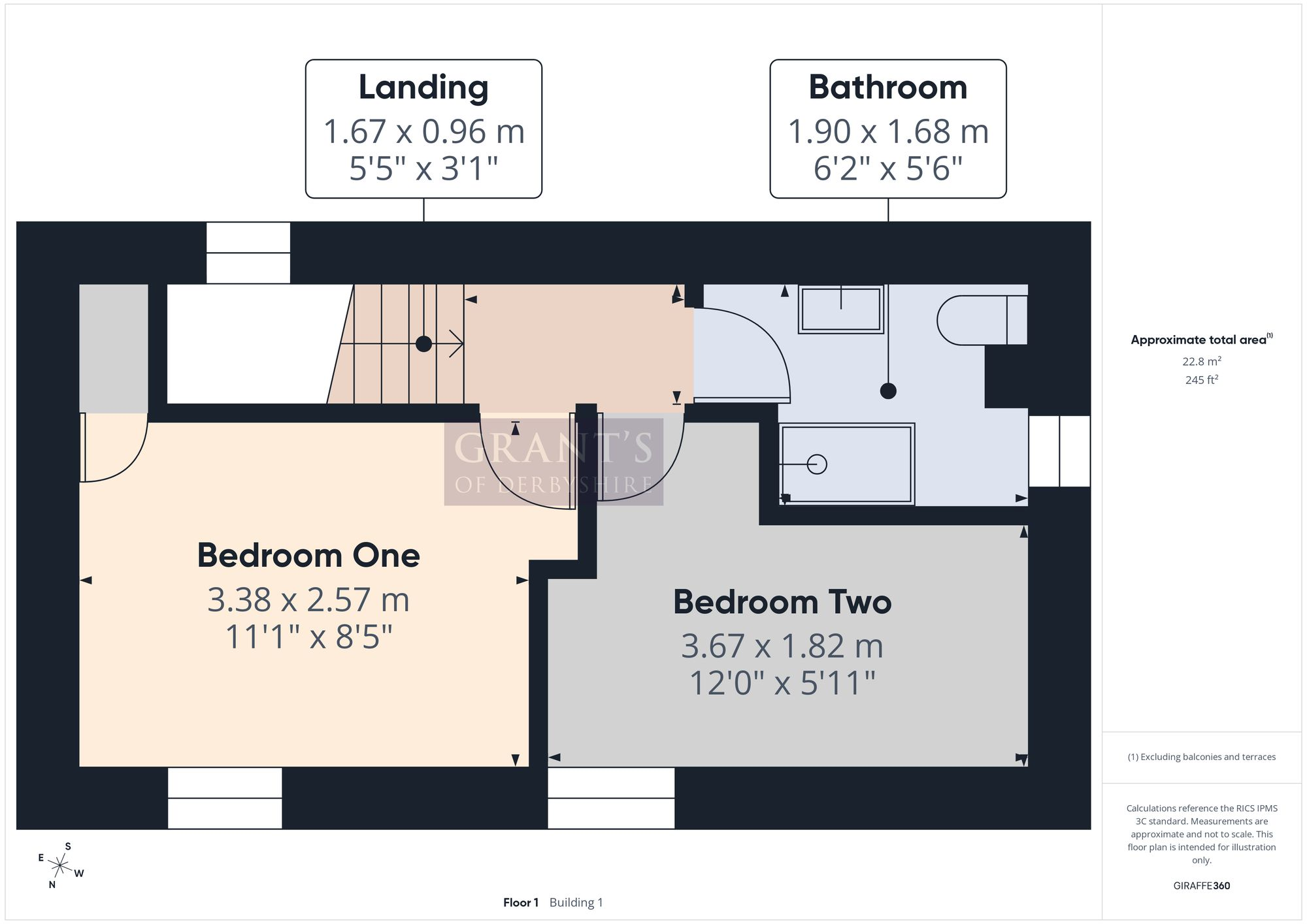 Chapel Hill, Cromford, DE4 floorplan