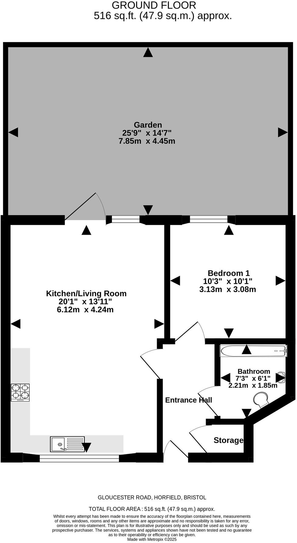 Gloucester Road, Horfield, Bristol floorplan