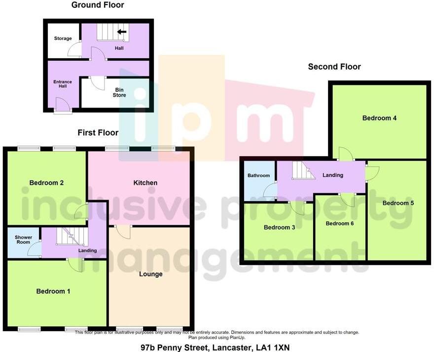 Penny Street, Lancaster, Lancashire, LA1 1XN floorplan