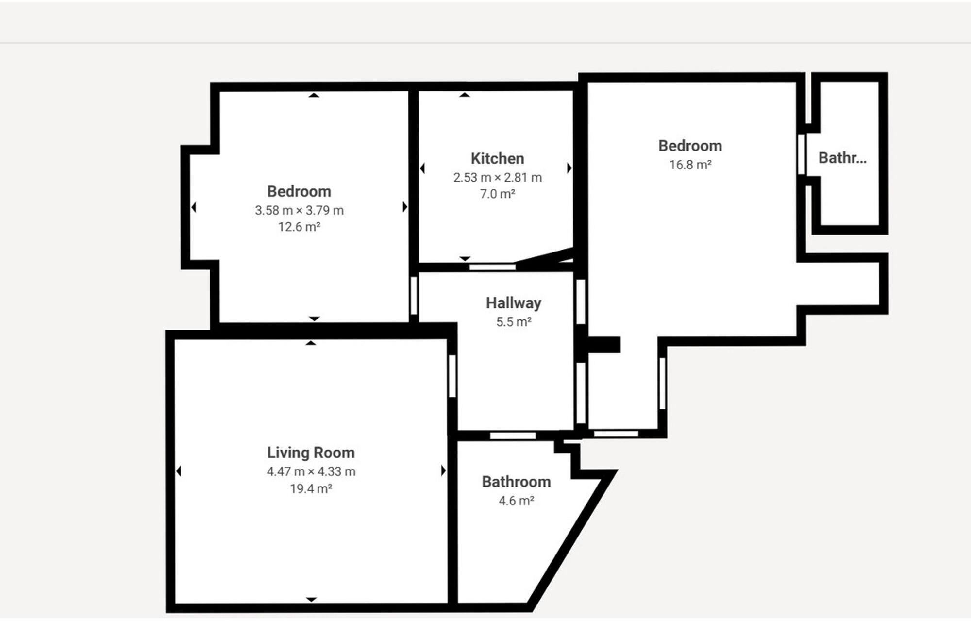 Manor Road, Chinewood Manor, BH1 floorplan