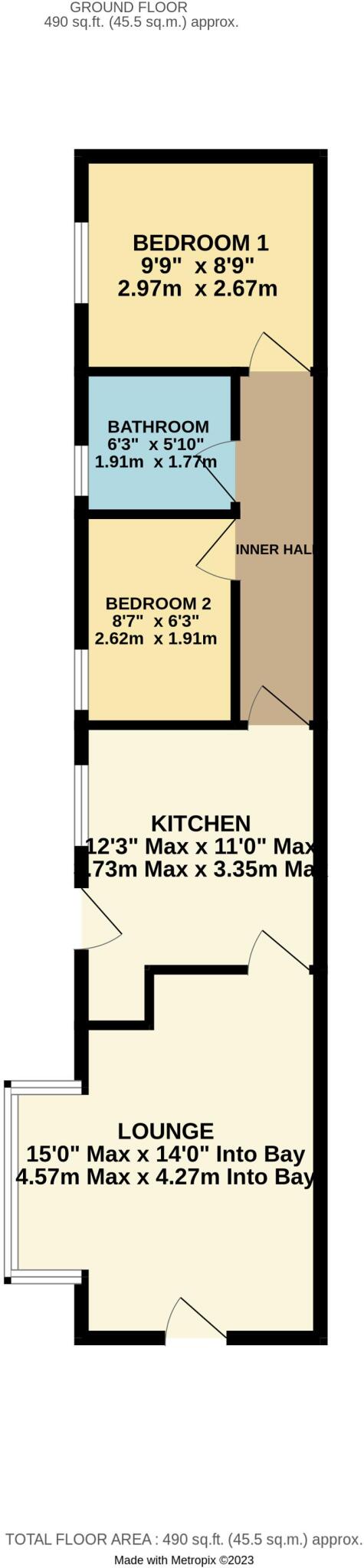 Shaw Road, Blackpool, FY1 6HA floorplan