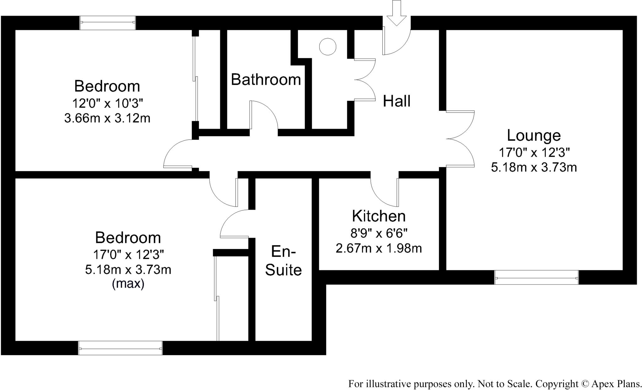 Micklethwaite Steps, Wetherby, West Yorkshire floorplan