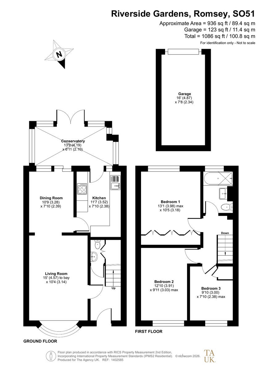 Riverside Gardens, Romsey, SO51 floorplan