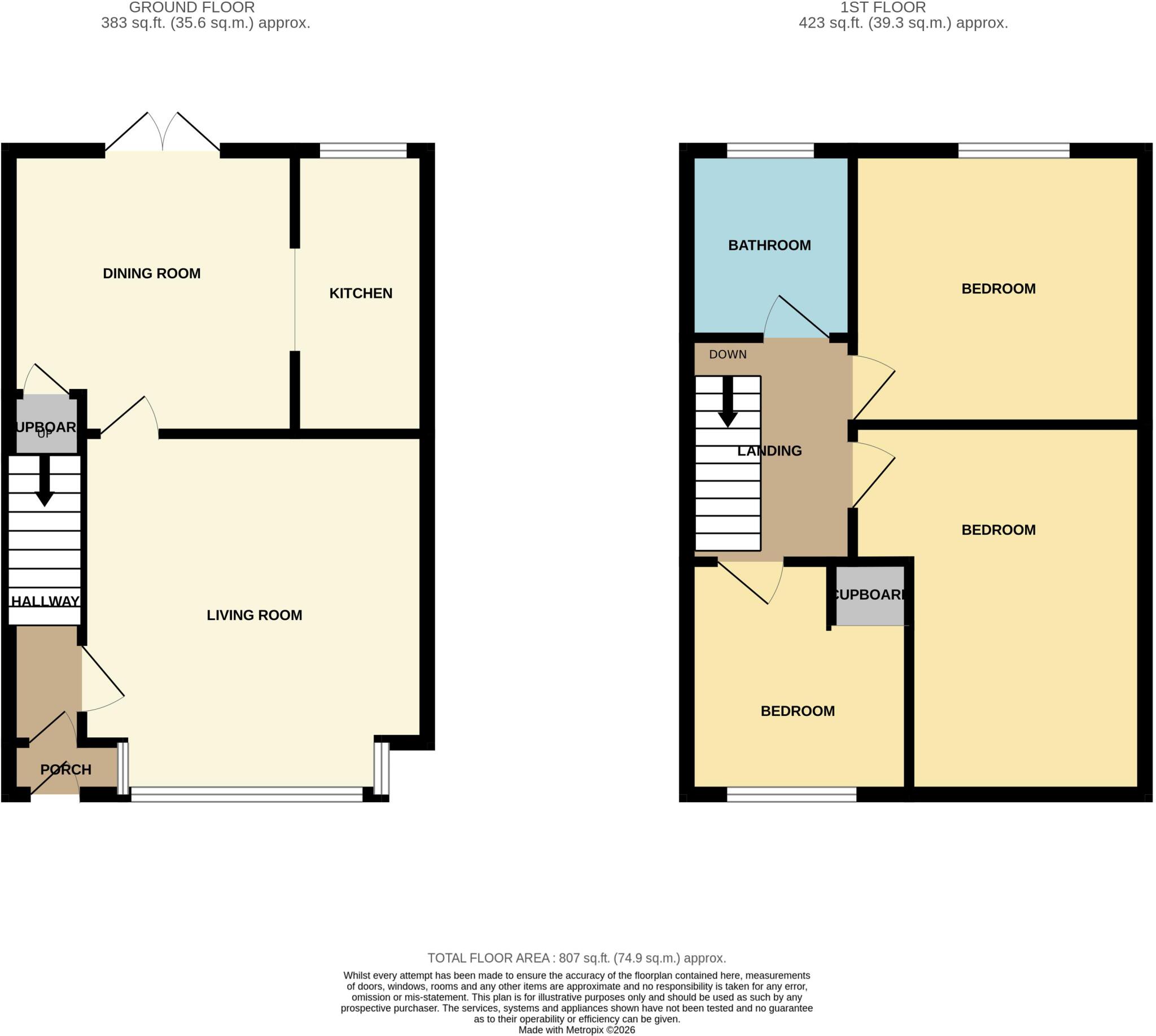 Greenway, Romiley floorplan