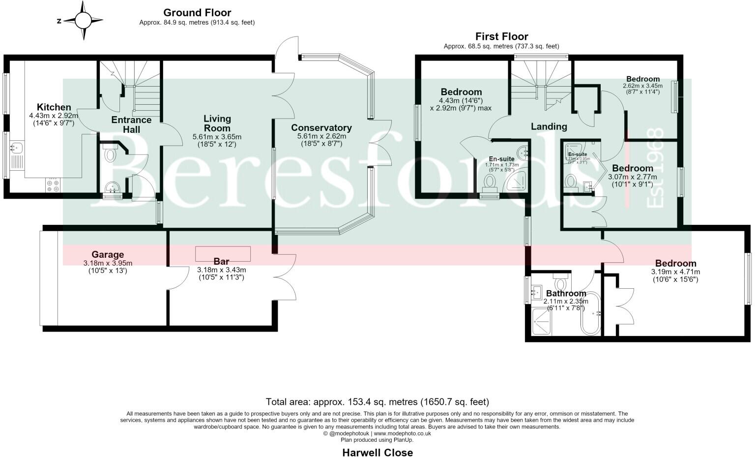 Harwell Close, Braintree, CM7 floorplan