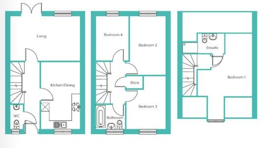 Moorland Rise, Darwen, BB3 floorplan