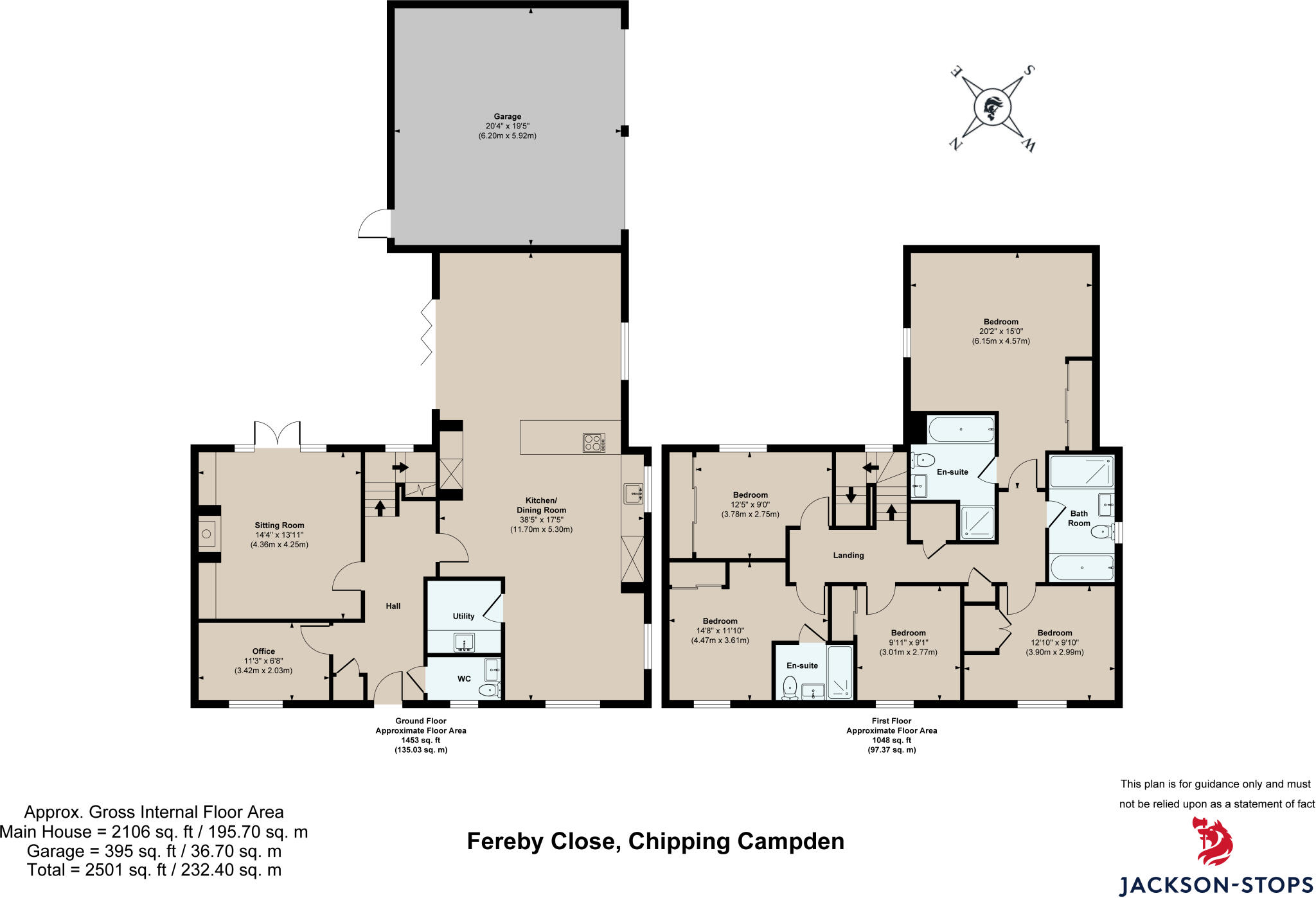 Fereby Close, Chipping Campden, Gloucestershire, GL55 floorplan