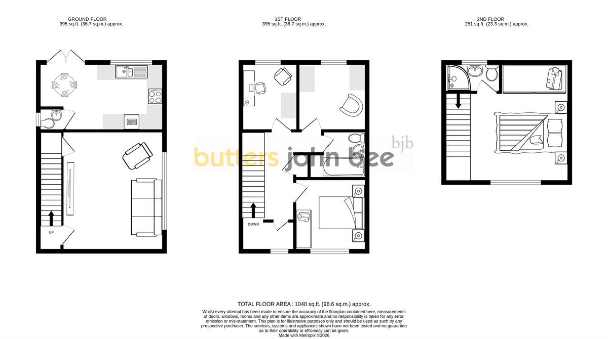John Rowlands Close, SANDBACH floorplan