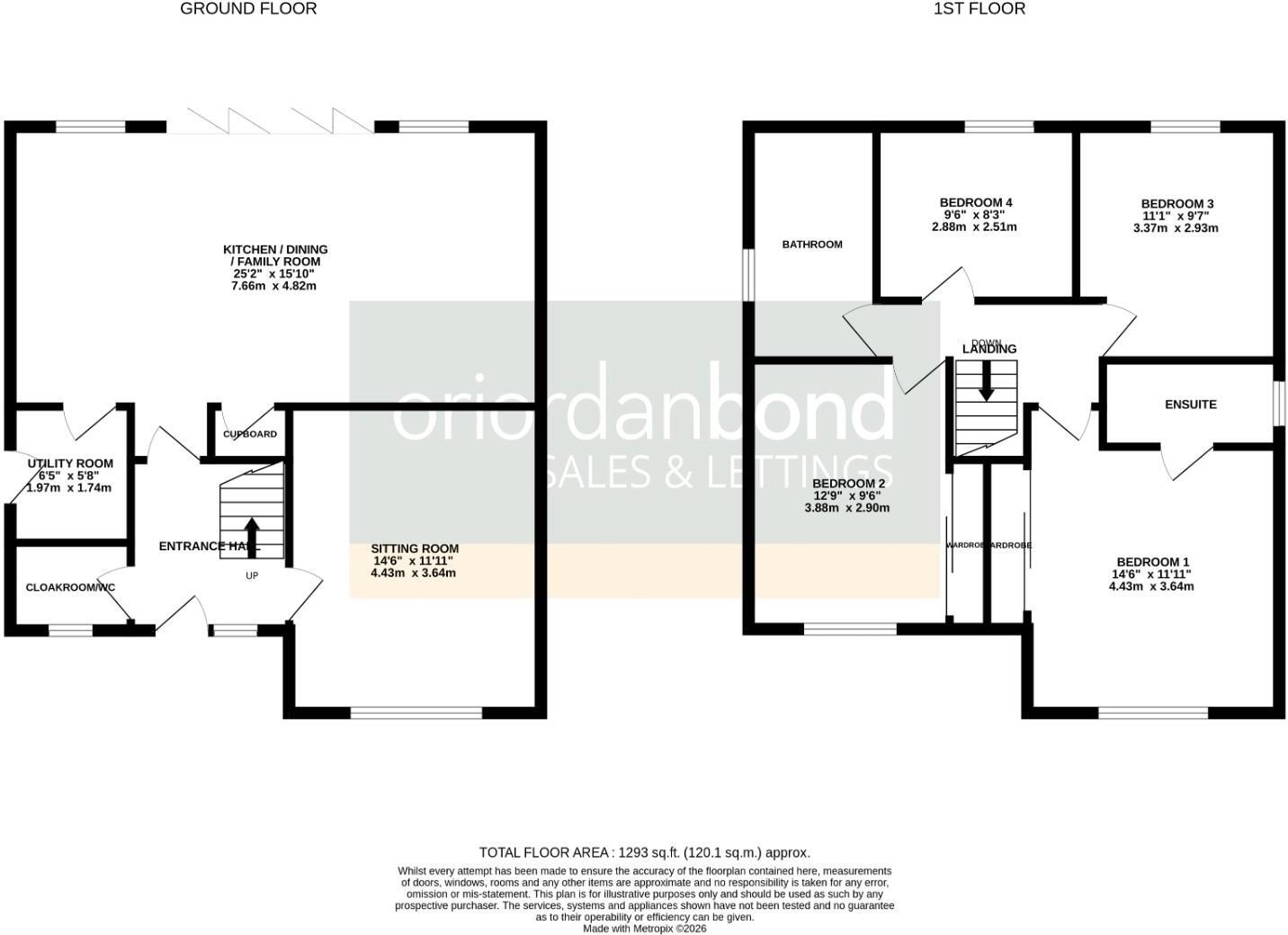 Thorpe Road, Earls Barton, Northamptonshire NN6 floorplan