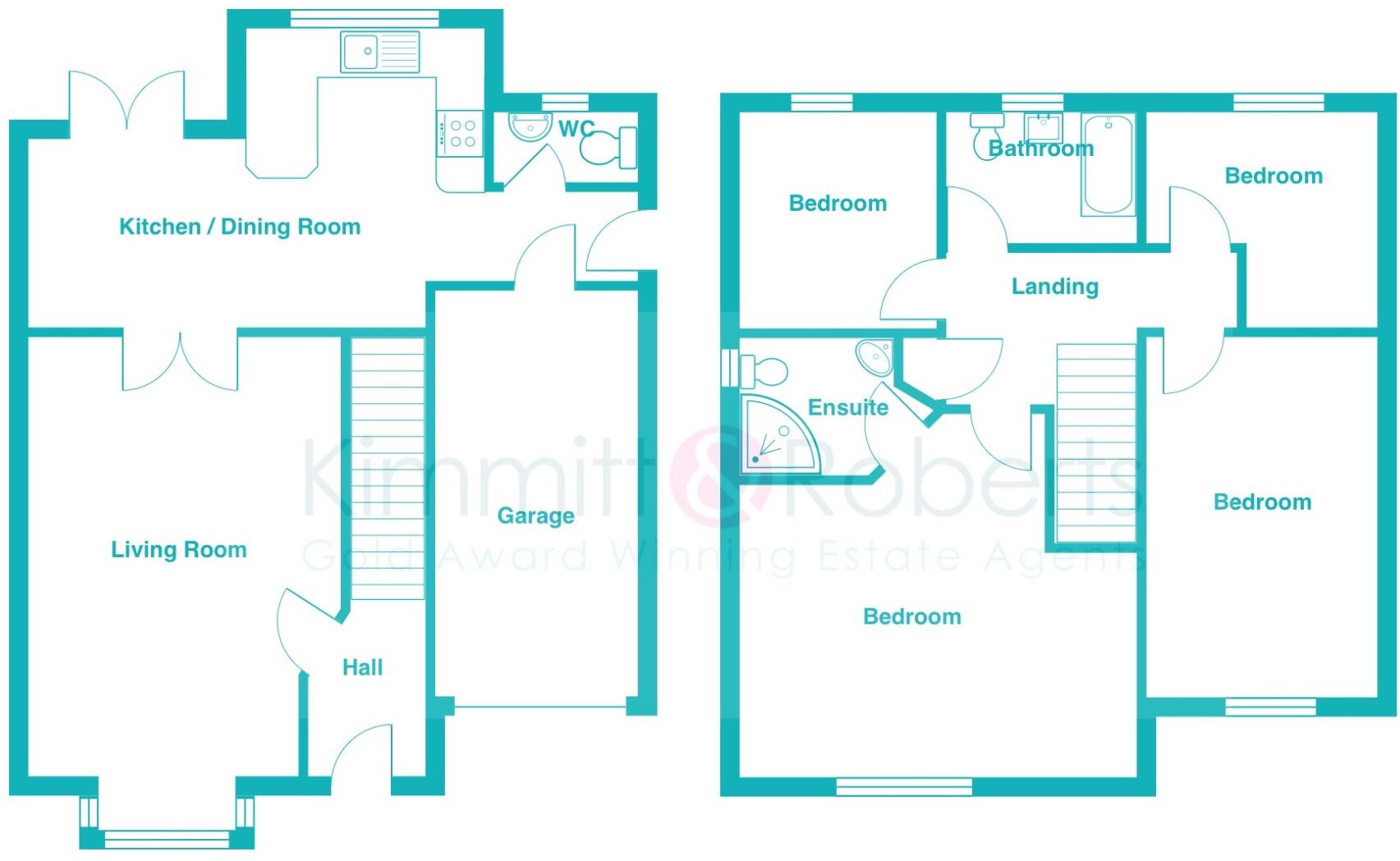 Lacebark, Houghton Le Spring, Tyne And Wear, DH4 7TB floorplan