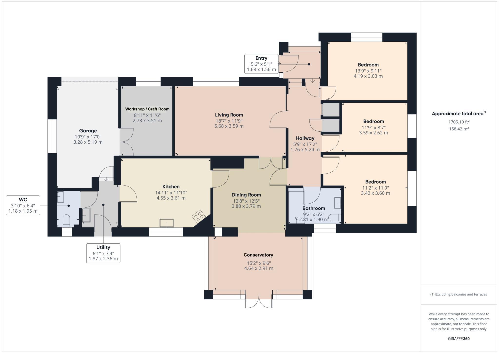 St. Giles Close, Chideock, Bridport floorplan