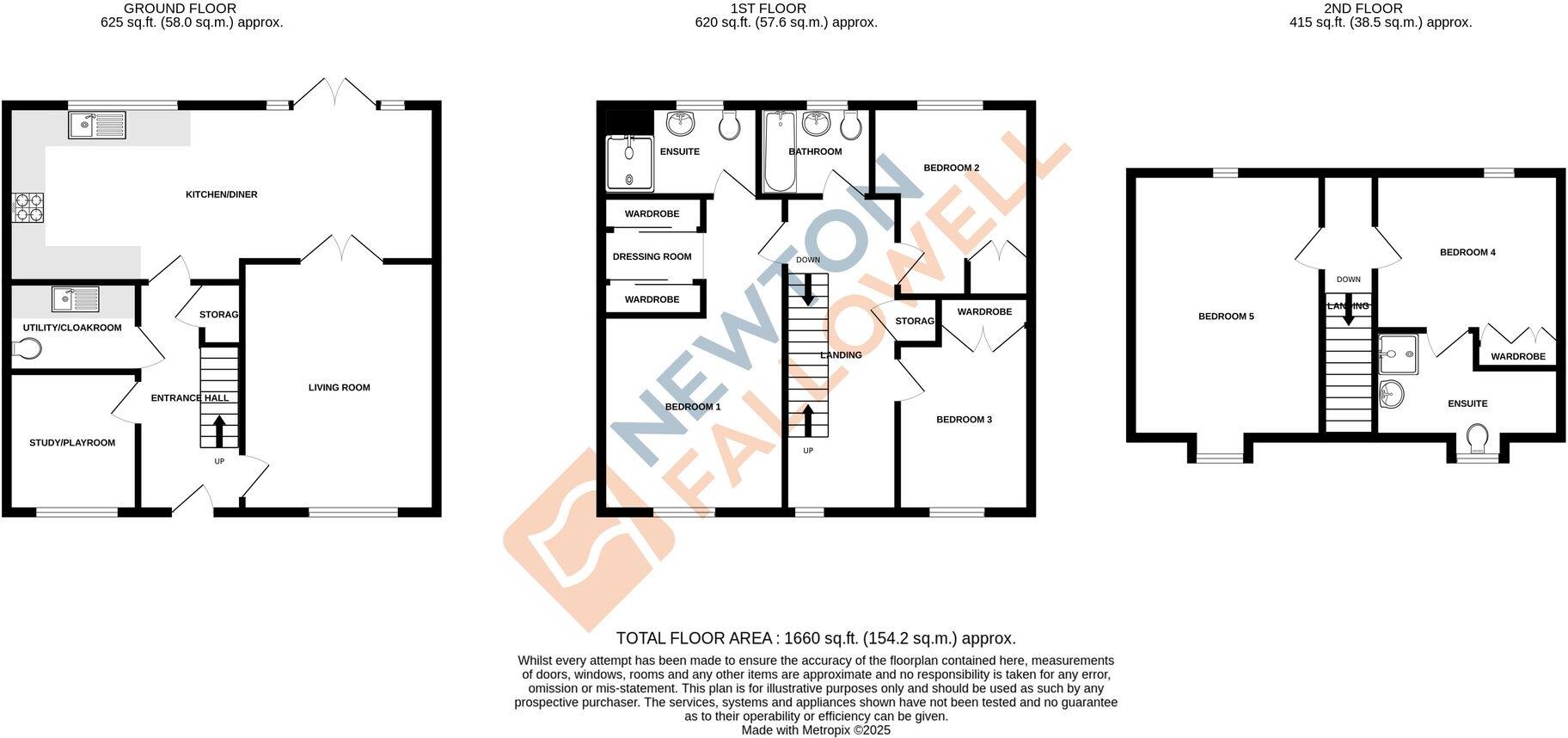 Tatum Close, Stamford, PE9 floorplan