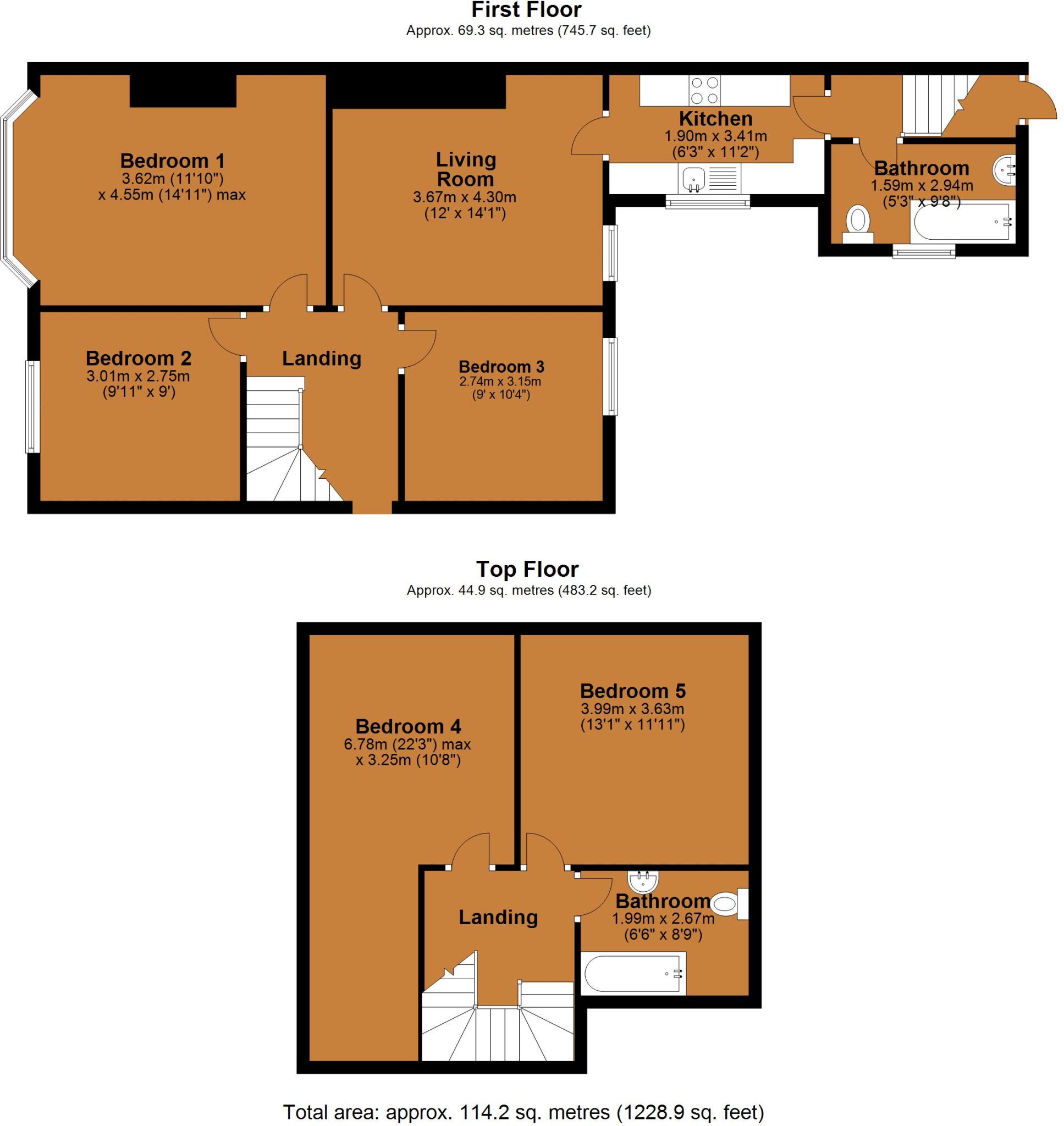 Stratford Road, Heaton, Newcastle Upon Tyne, NE6 floorplan