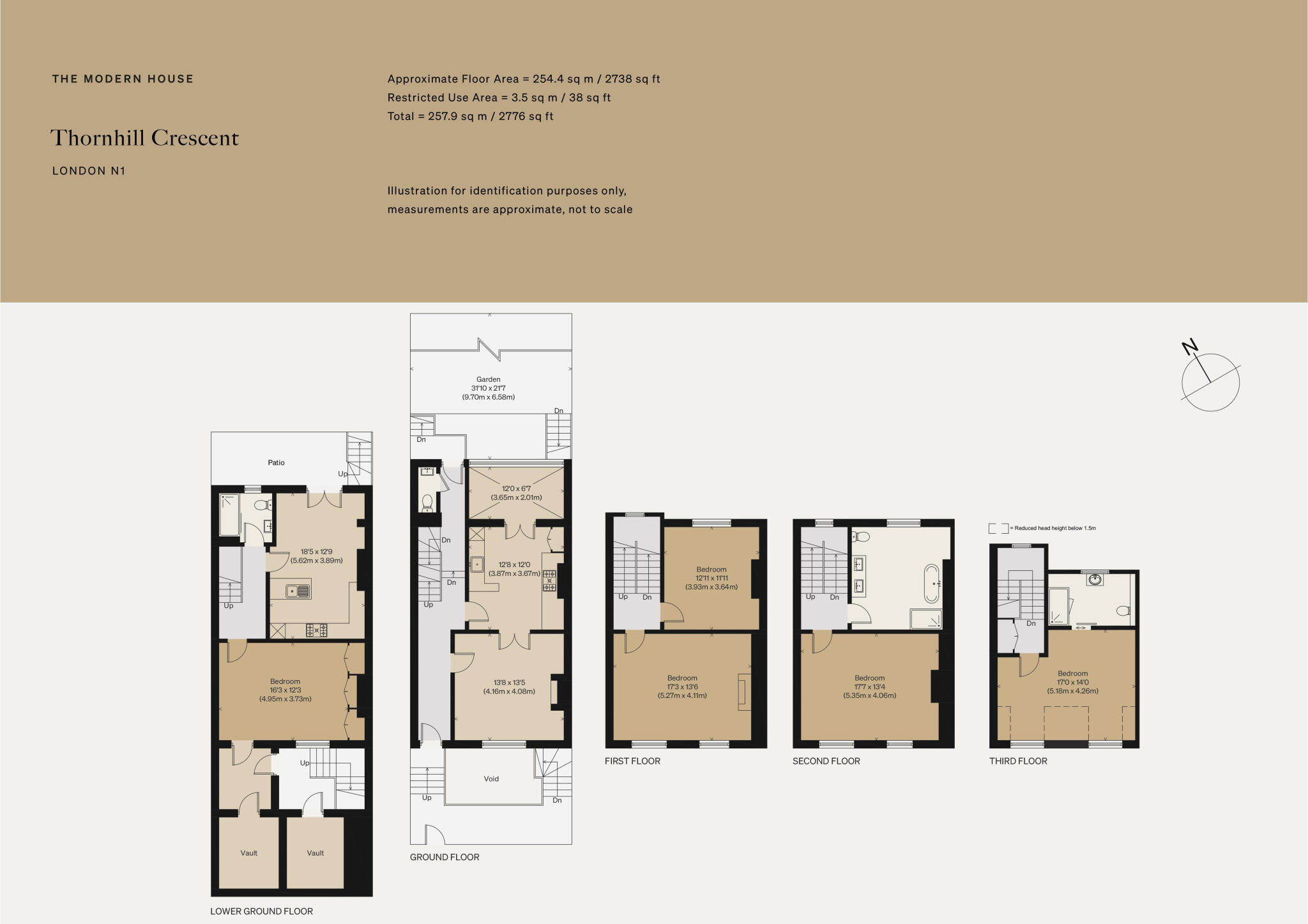Thornhill Crescent, London N1 floorplan